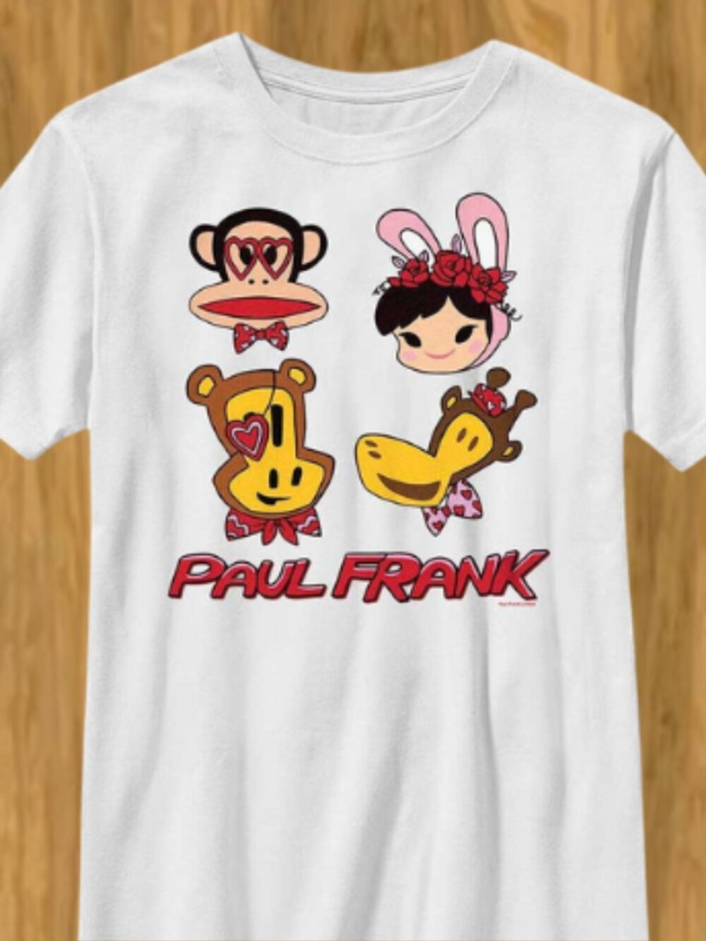 Paul Frank's Characters Youth T-Shirt White